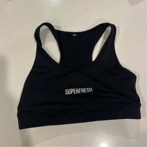 Women's Black Sports Bra